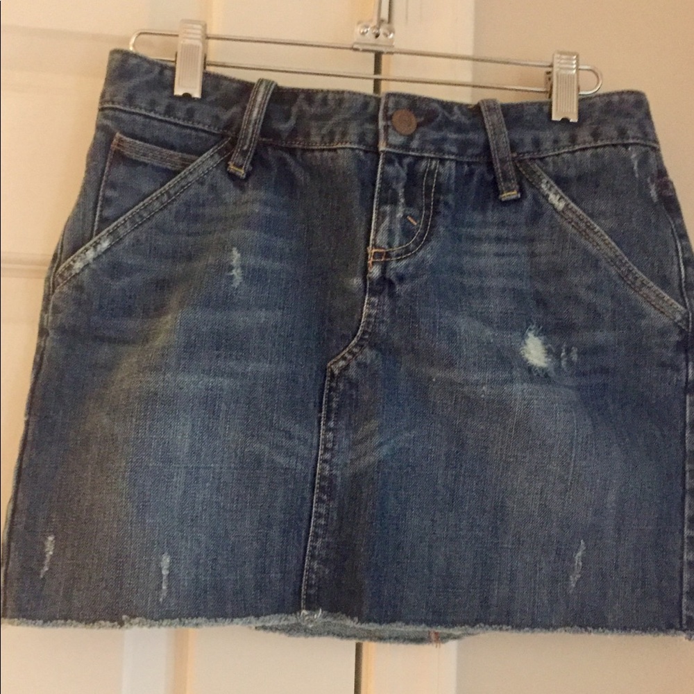Express Denim Skirt